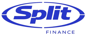 split footer logo
